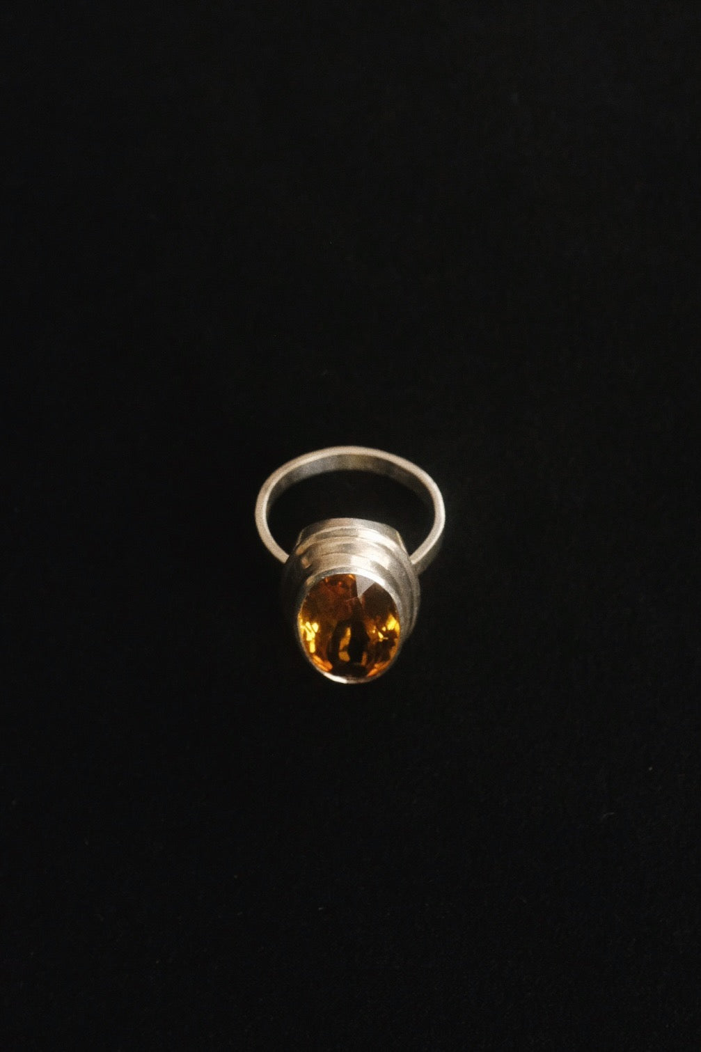 Art Deco Ring w. Citrine