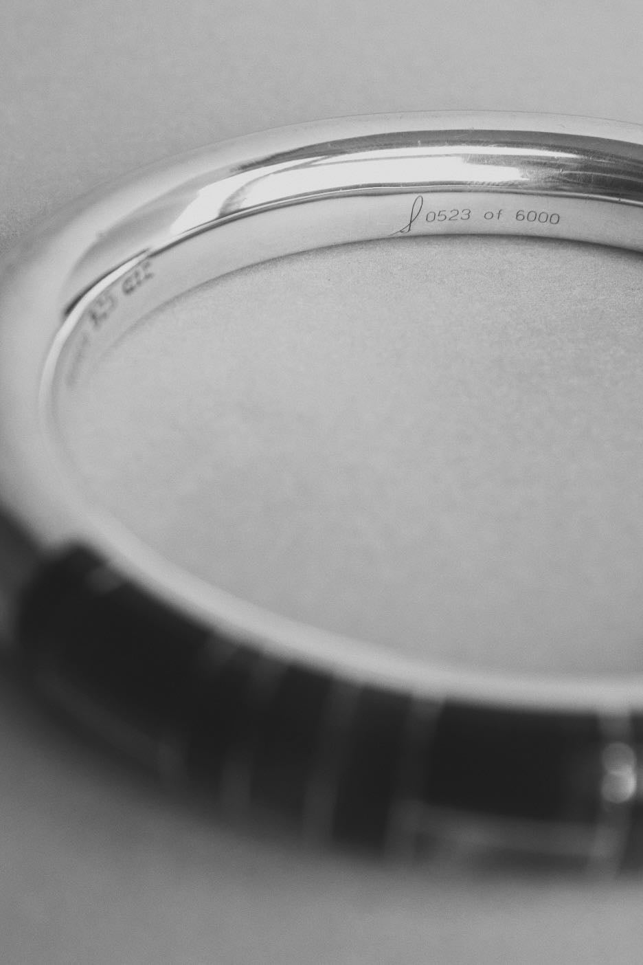 Artisan Intarsia Bangle c.1990s