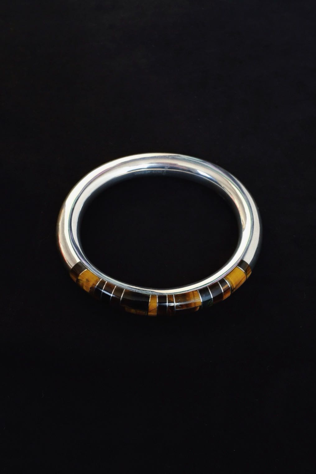 Artisan Intarsia Bangle c.1990s