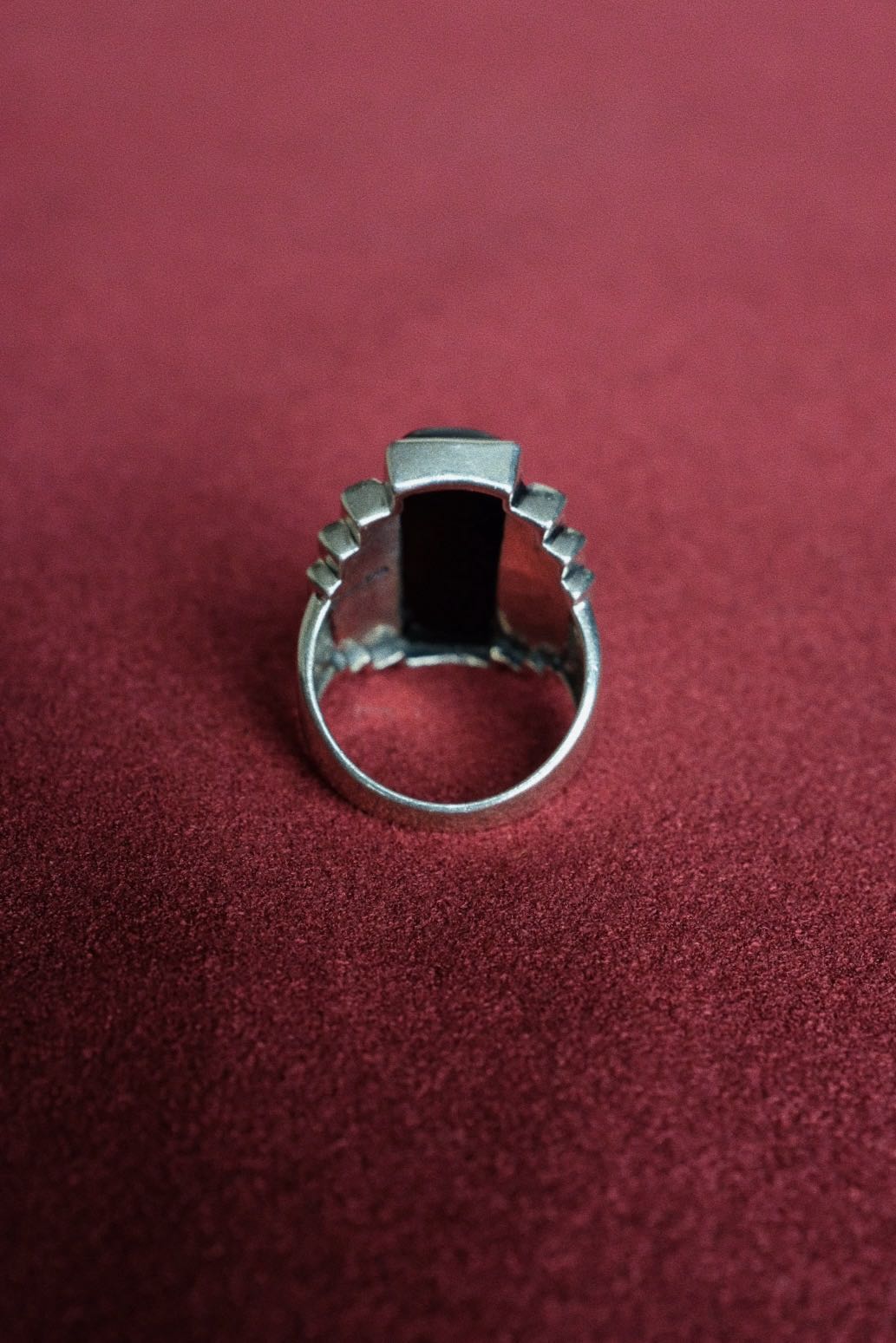 Art Deco Ring w.Onyx c. 1990s