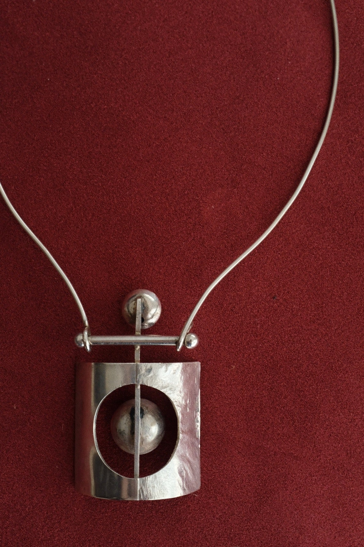 Artisan Sculptural Neck-ring c.1974