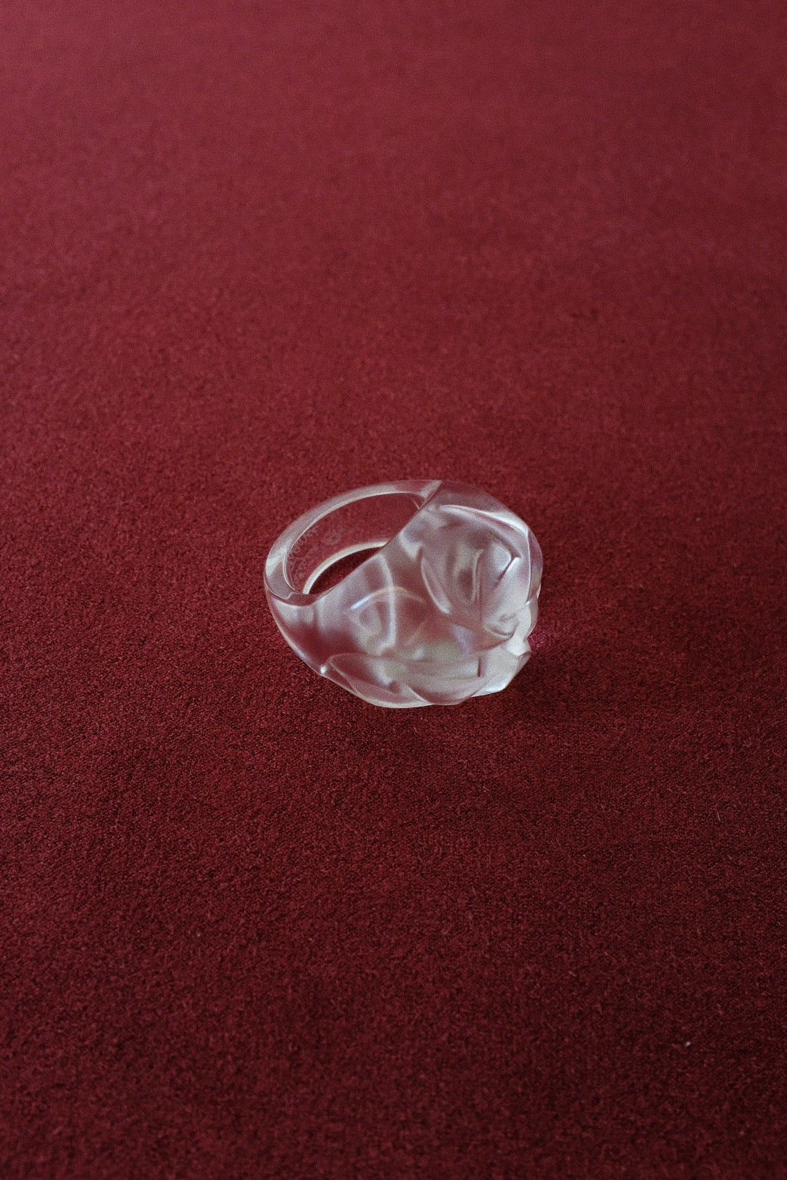 Lalique 'Fleur de Ronces' Ring c.2000s