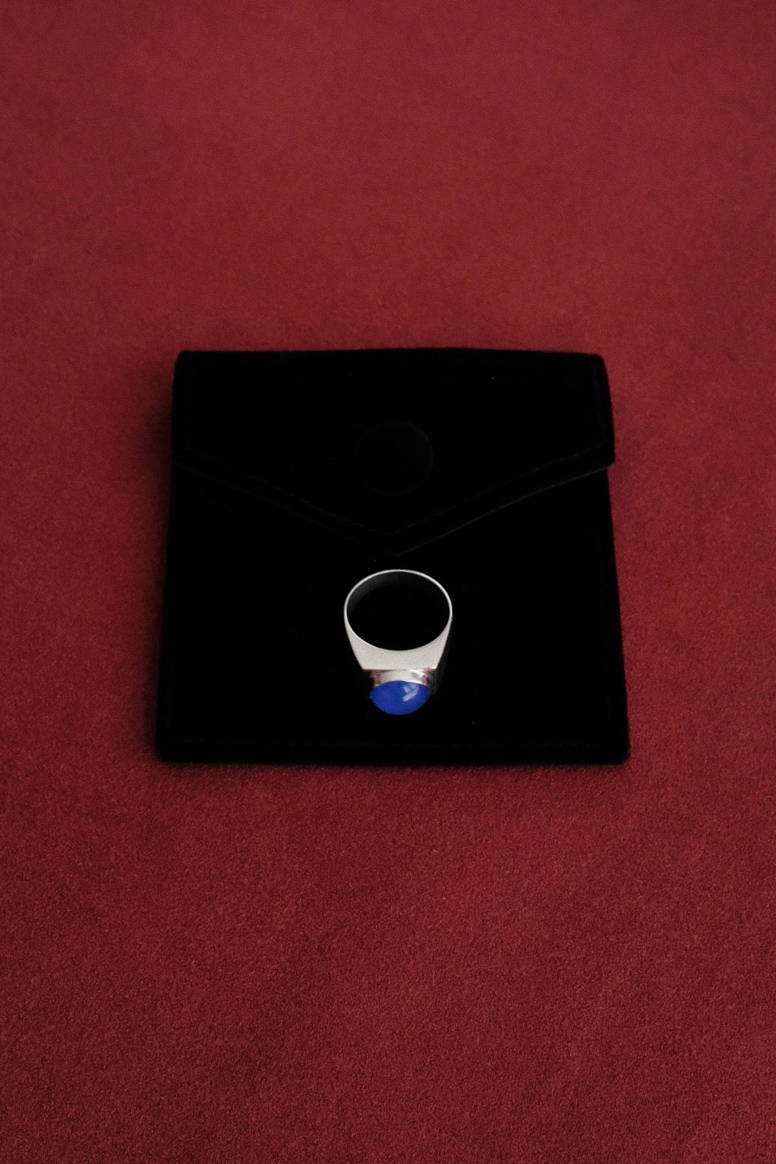 Chalcedony Cabochon Ring c.1980s