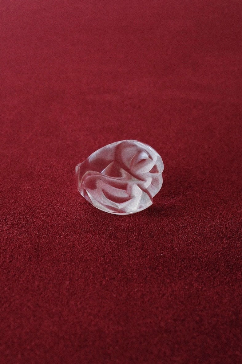 Lalique 'Fleur de Ronces' Ring c.2000s