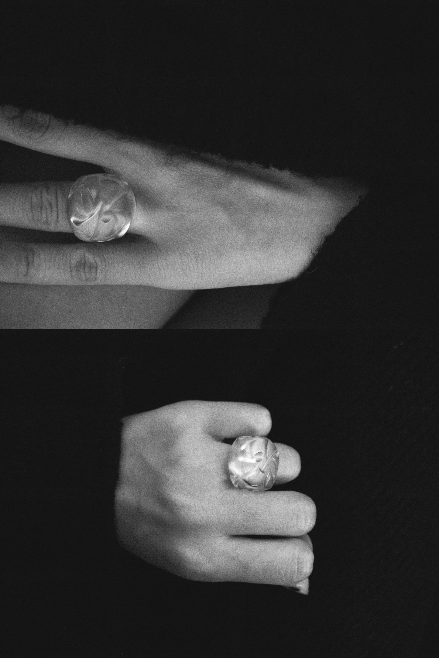 Lalique 'Fleur de Ronces' Ring c.2000s