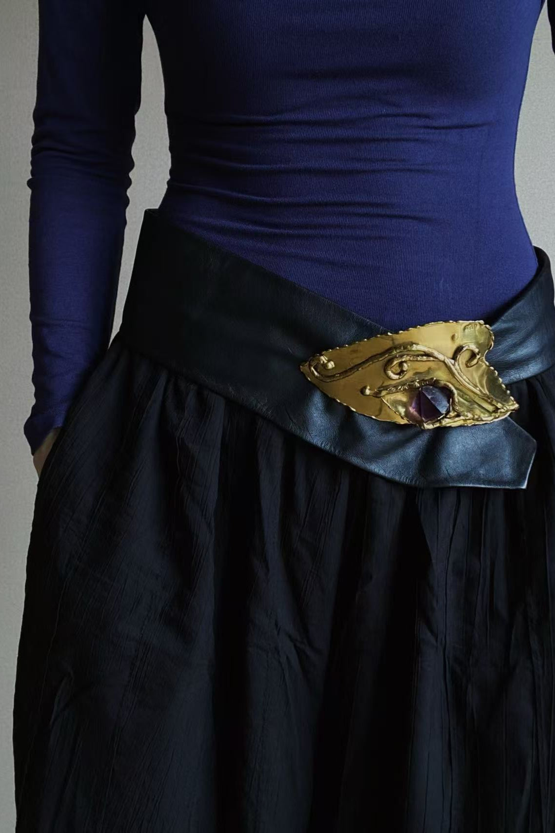 Brutalist Cala-lily Belt