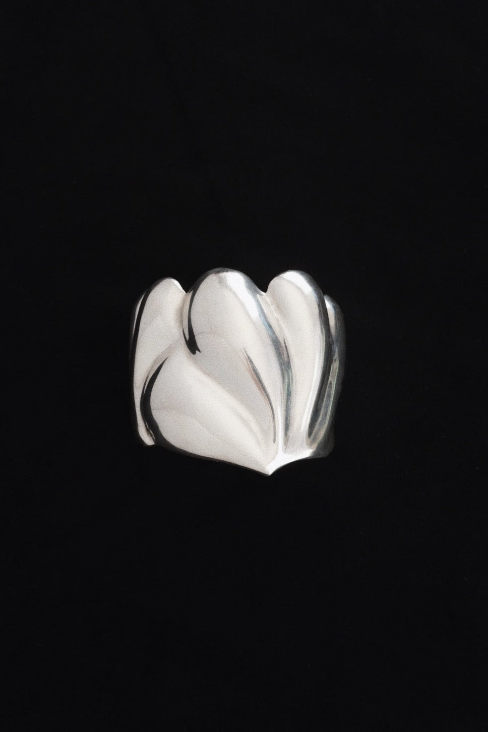 Modernist Silver Cuff