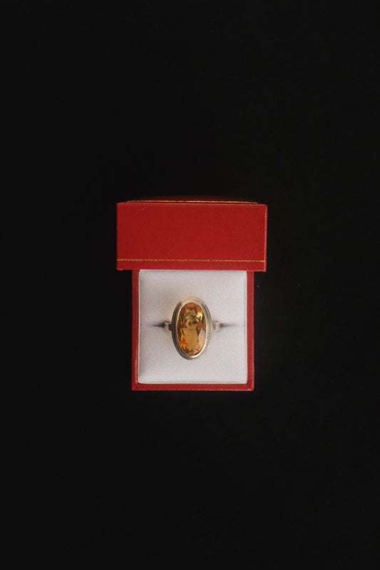 Art Deco Ring w. Citrine
