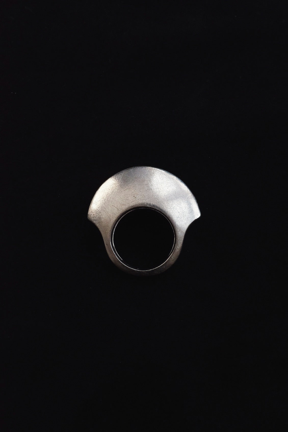 Modernist Silver Ring