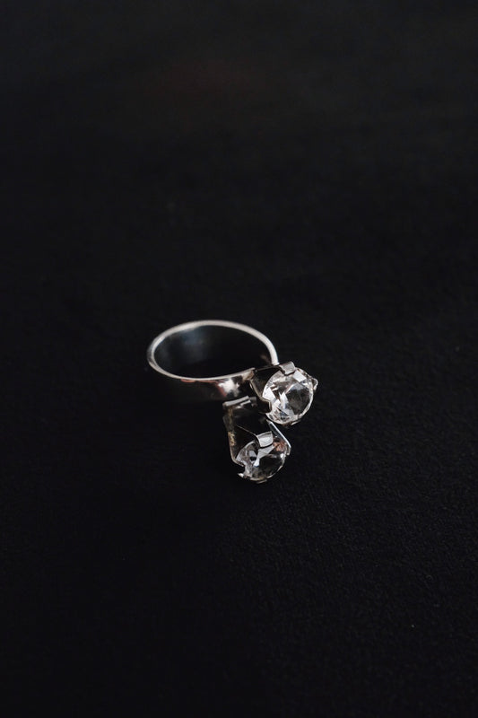 Interwind Crystal Ring
