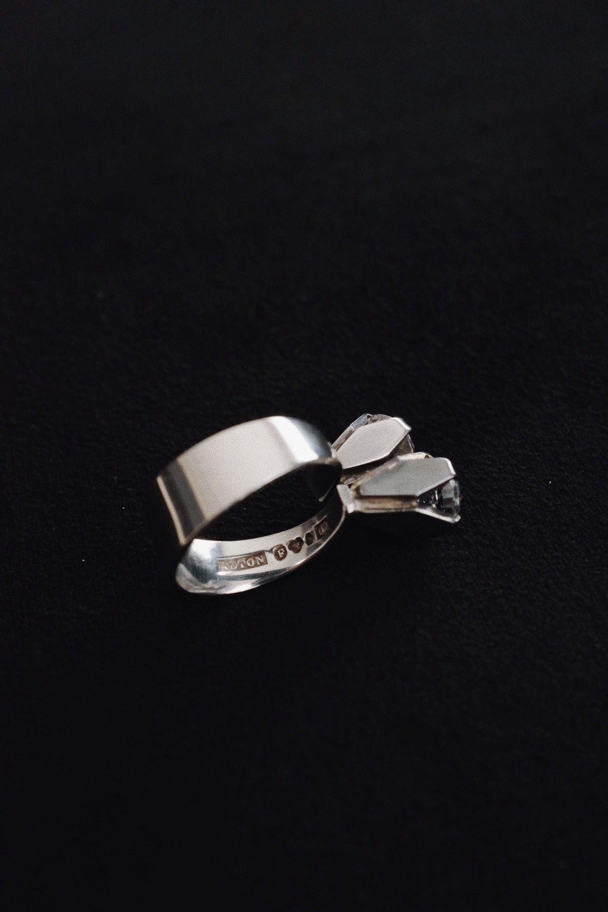 Interwind Crystal Ring