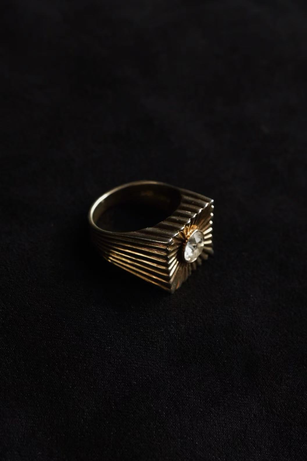 Vermeil Art Deco Ring