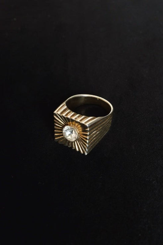Vermeil Art Deco Ring