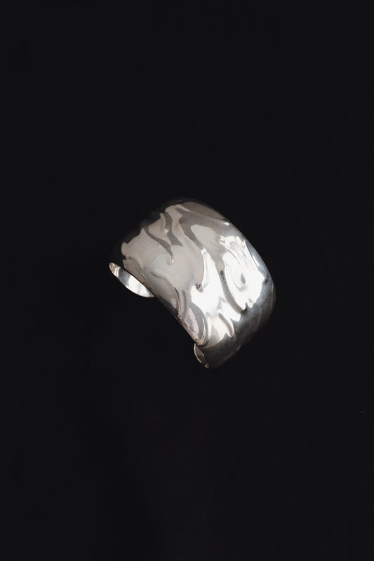 Wavy Silver Cuf