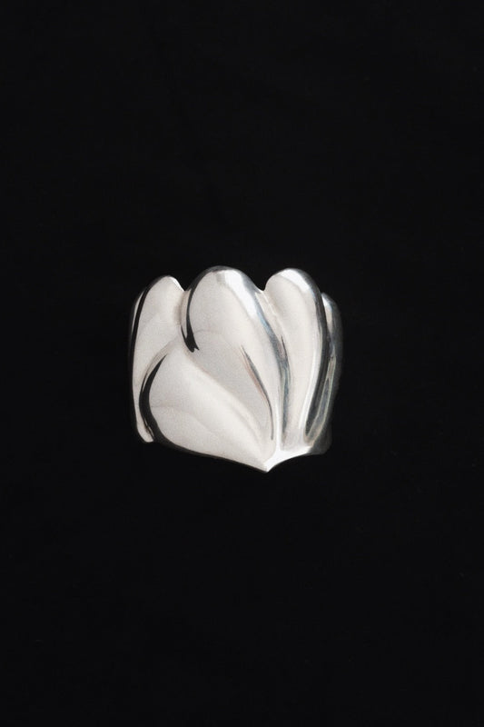 Modernist Silver Cuff