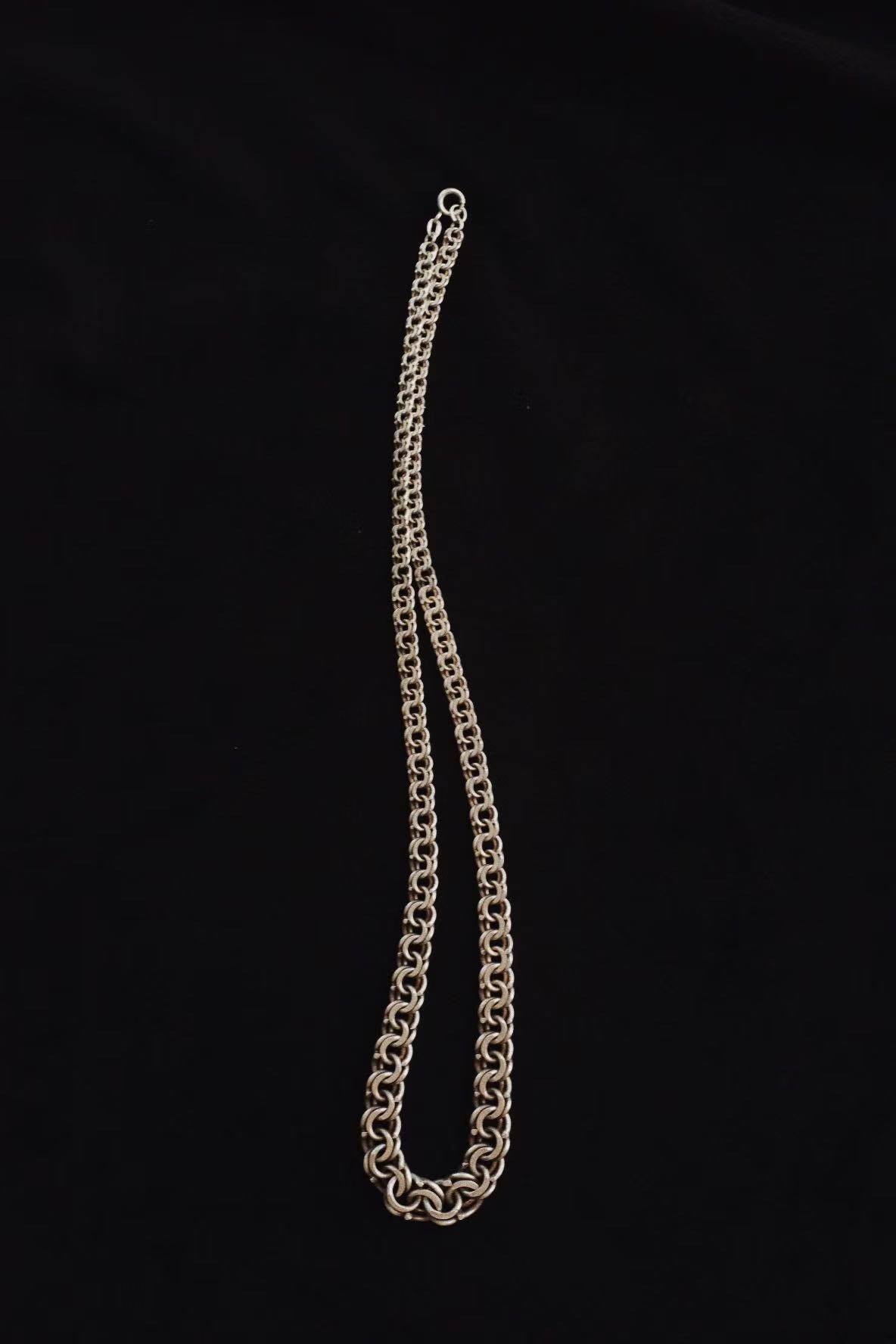 Silver Chain Collar